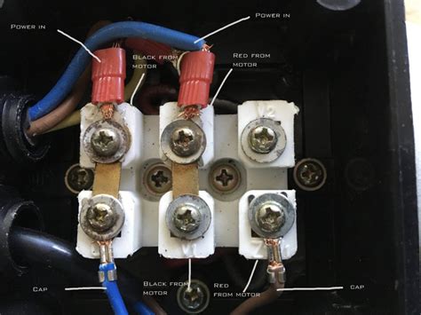 electrical box for motor|recommended wire for electric motor.